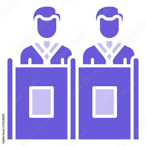 Jury Icon of Crime and Law iconset.