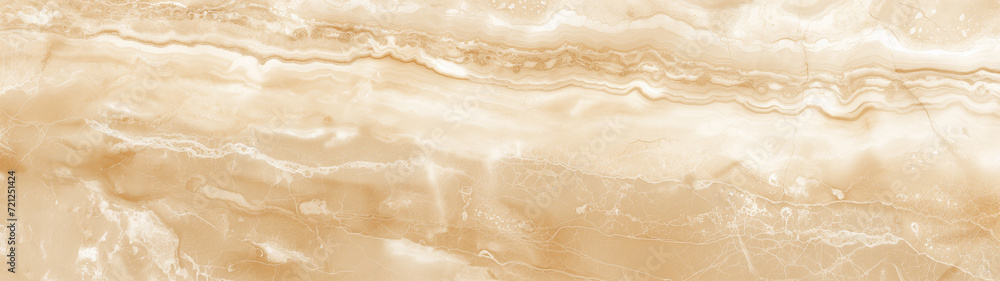 Obraz premium Luxurious Depths: Beige Marble Texture