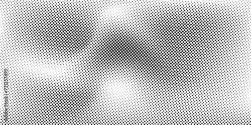 Black and white vector halftone. Abstract texture vector illustration