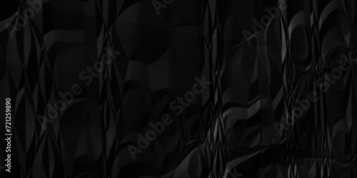 Black crumpled paper background texture pattern overlay. wrinkled high resolution arts craft and Seamless white crumpled paper.	
 photo