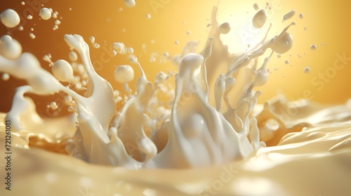 Milk Splash Close-Up Drink Concept Package

 photo