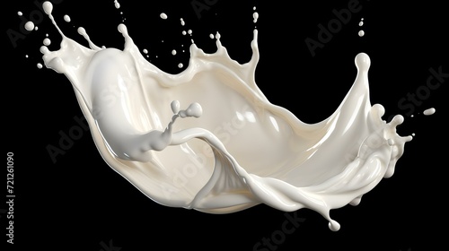 Milk Splash or Yogurt Cream Melt Splash  