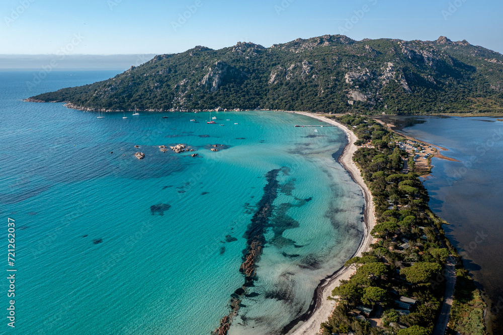 Plage De Santa Giulia, Corsica, France 