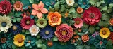 Floral nature crafts in full bloom