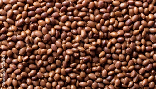 A pile of beans in a brown color