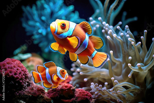 Anemone-a clown fish (Amphiprion percula)28