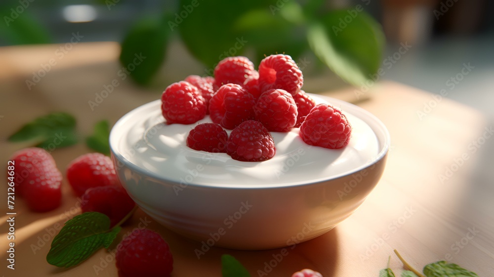 Raspberry in Vanilla Yoghurt 8k Realistic Ligh
Raspberry in Vanilla Yoghurt 8k Realistic Ligh