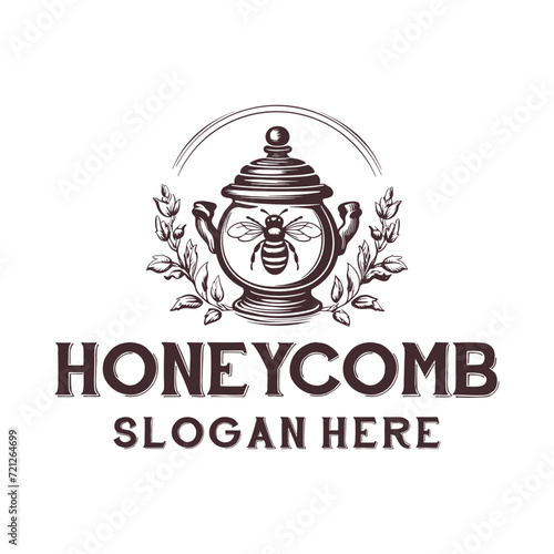 Honeycomb logo vector