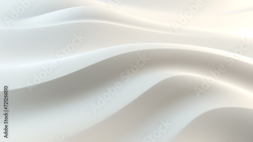 Soft Milk White Wave Background with a Subtle