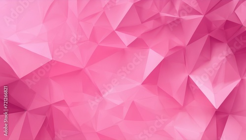 Pink triangular shapes on a white background