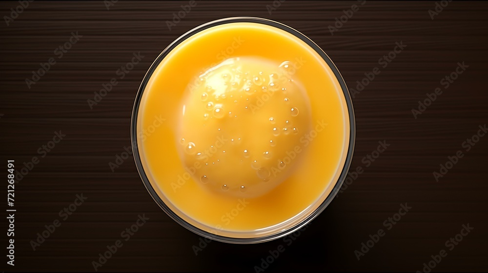 Top view of mango smoothie isolated. 8k realis beb
Top view of mango smoothie isolated. 8k realis beb
