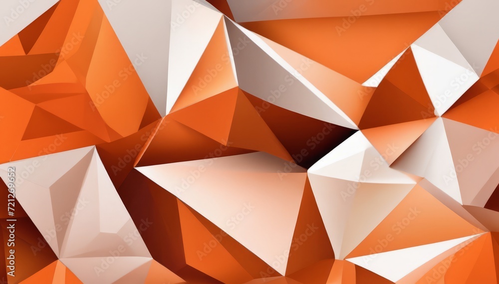 A close up of a patterned orange and white surface A close up of a patterned orange and white surface