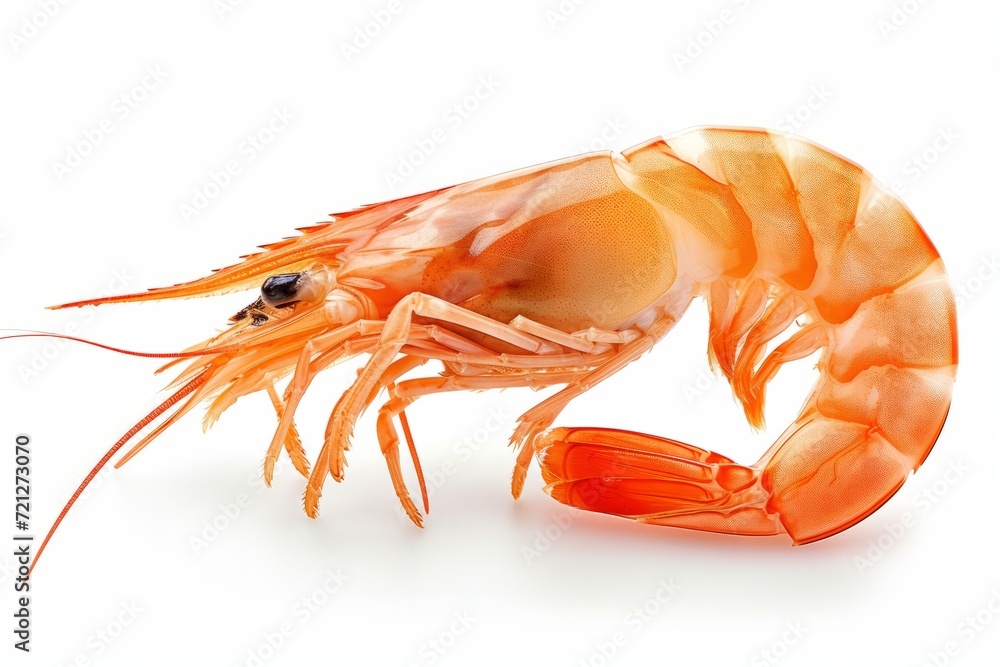 Shrimp or prawn isolated on white background Shrimp or prawn isolated on white background