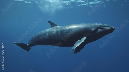 Long finned pilot whale Globicephala meals © Ashley
