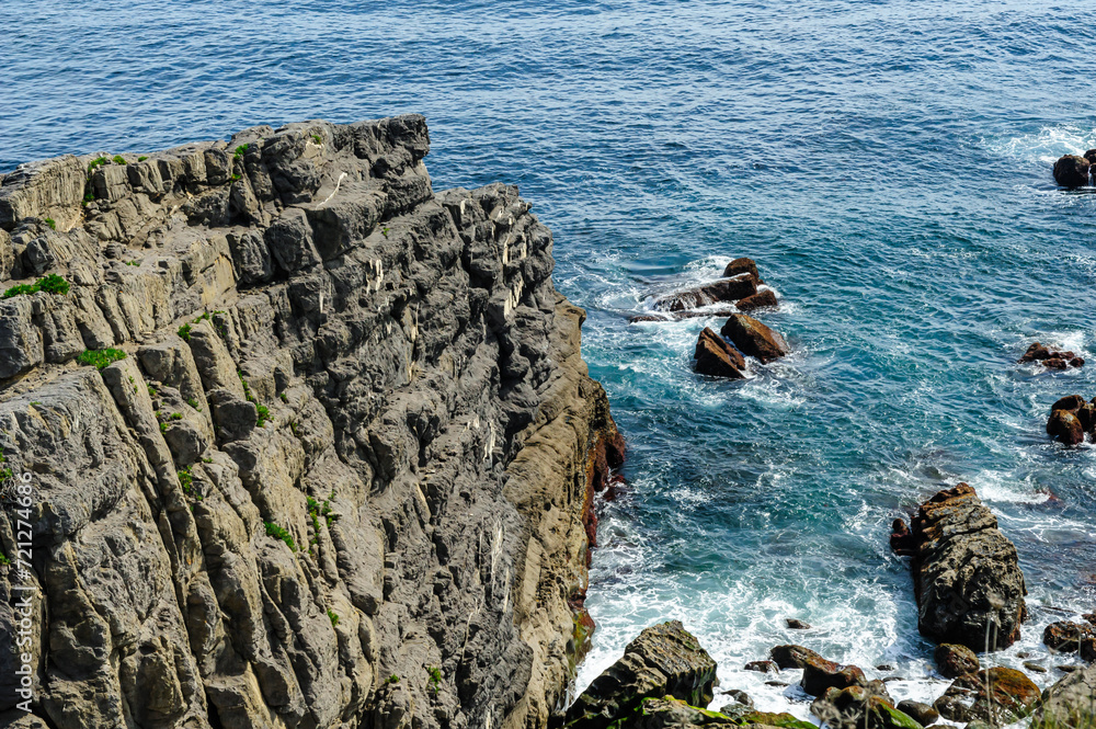 Idyllic Coastal Cliffs of Northern Spain
