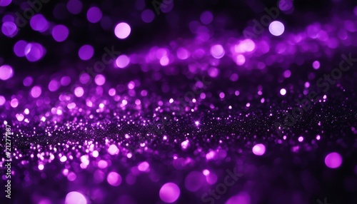 A purple star field with sparkling purple stars