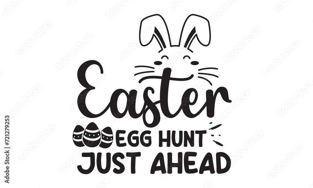 Easter Day SVG Design, Easter SVG Design, Easter Bunny, Easter Egg, Easter Vector	
