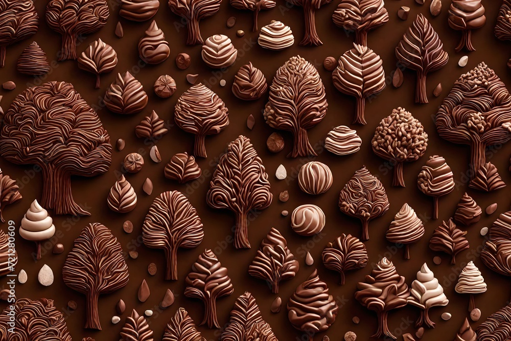 chocolaty background 