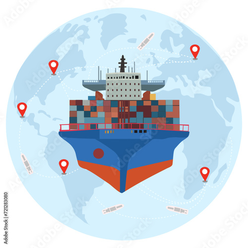 A cargo ship or freighter is a merchant ship that carries cargo, goods, and materials from one port to another. Thousands of cargo carriers ply the world's ...
