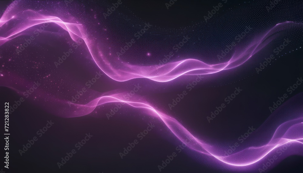 A purple and blue neon light in the dark A purple and blue neon light in the dark