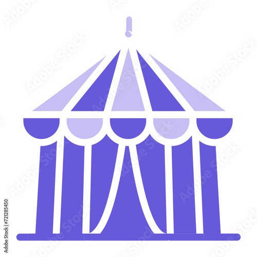 Circus Tent Icon of City Elements iconset.