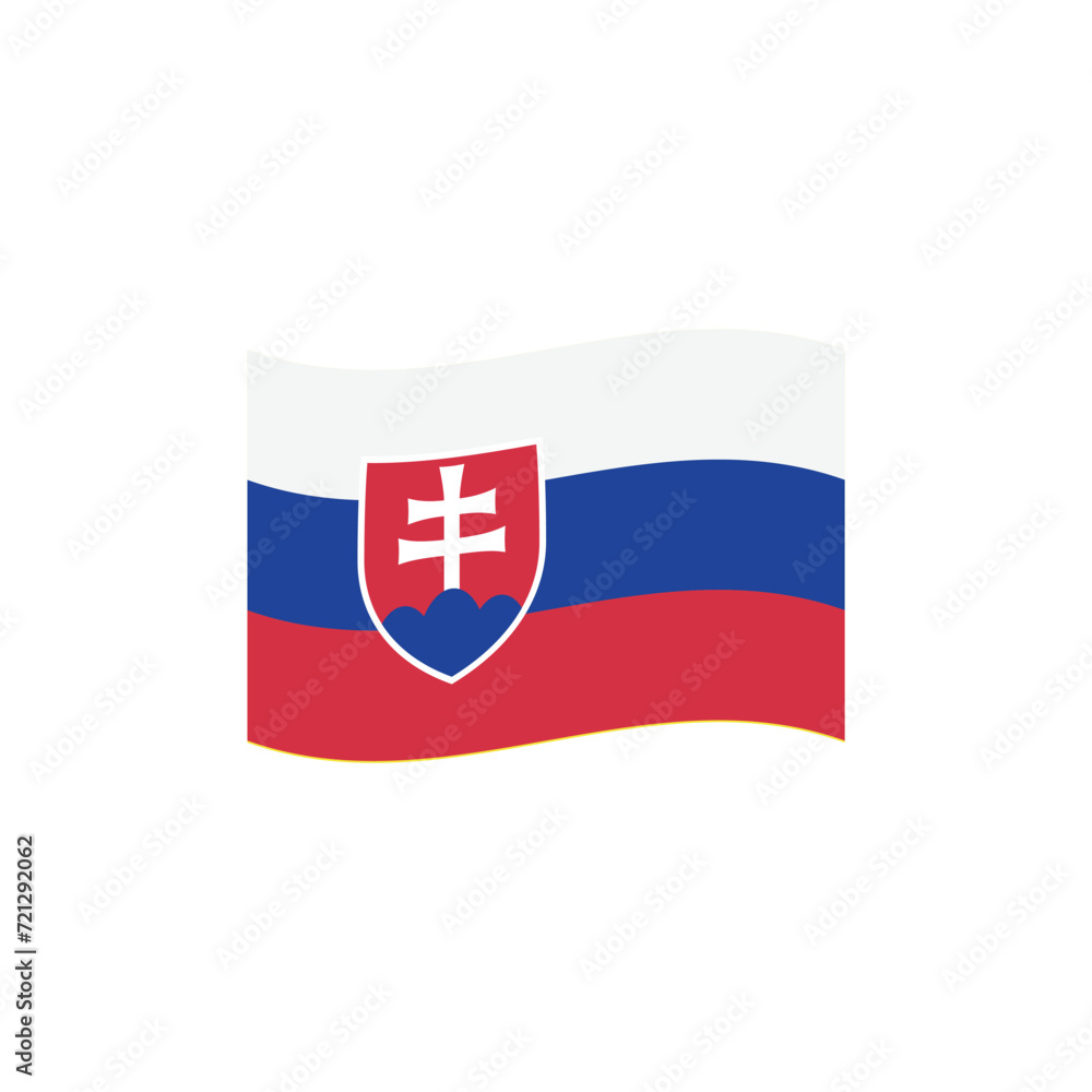 Flag of Slovakia vector symbol Flag of Slovakia vector symbol