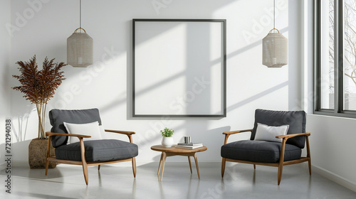 Mokcup frame in living room © Koihime