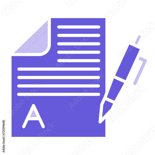 Copywriting Icon of SEO and SEM iconset.