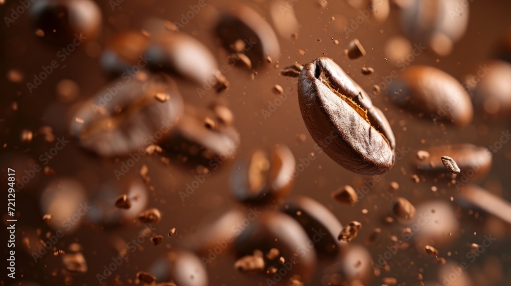 Aromatic Palette Exploring the Rich World of Ground Coffee Beans and Coffee Beans Background
Aromatic Palette Exploring the Rich World of Ground Coffee Beans and Coffee Beans Background