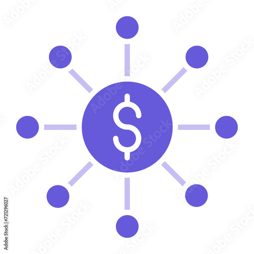 Money Network Icon of Accounting iconset.