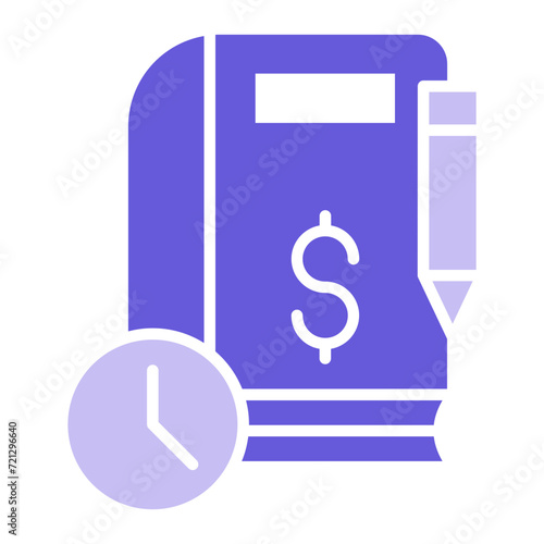 Accruals Icon of Accounting iconset.