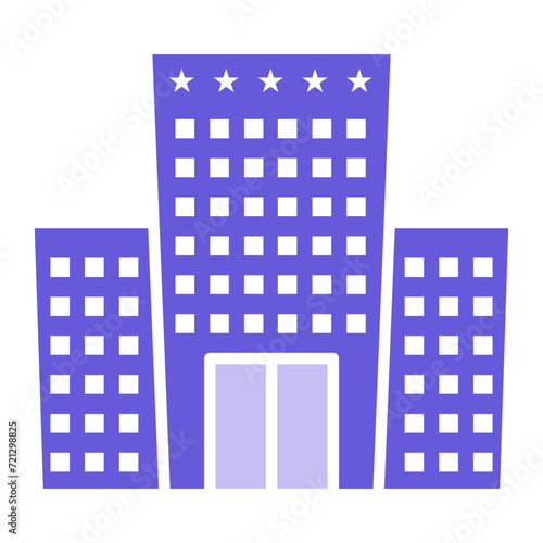 5 Star Hotel Icon of Hotel Management iconset.