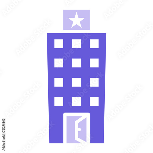 1 Star Hotel Icon of Hotel Management iconset.