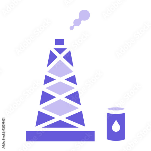 Oil Exploration Icon of Petrol Industry iconset.