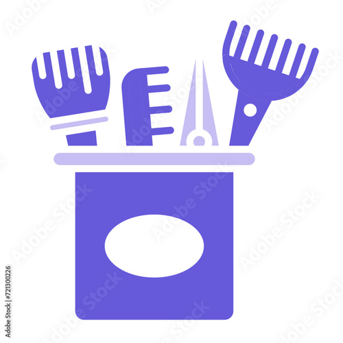 Hair Tools Icon of Hair Salon iconset.