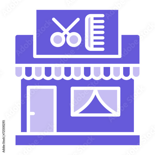 Barber Shop Icon of Hair Salon iconset.