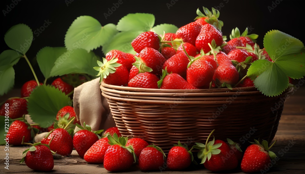 strawberries in a basket. basket of strawberries in nature. basket full of strawberries. strawberry picking season. strawberries. fresh ripe red garden strawberry. Fragaria ananassa strawberries in a basket. basket of strawberries in nature. basket full of strawberries. strawberry picking season. strawberries. fresh ripe red garden strawberry. Fragaria ananassa