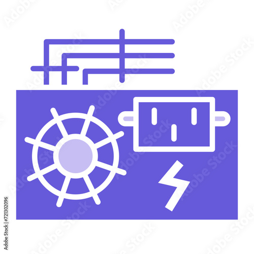 Power Supply Icon of Computer and Hardware iconset.