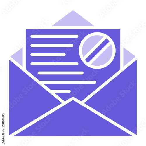 Spam Email Icon of Cyber Security iconset.