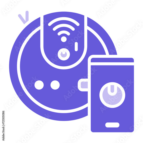 Robot Vaccum Icon of Technology iconset.