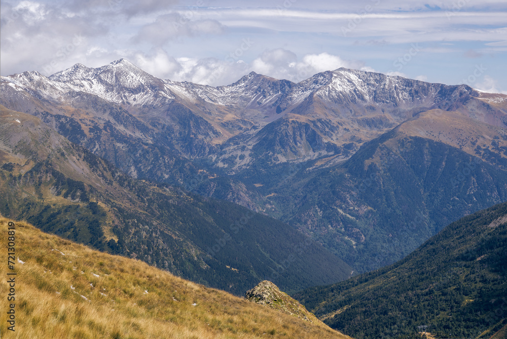 Pyrenees Range View  in Andorra