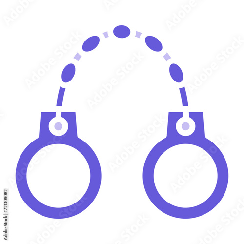 Handcuffs Icon of Police iconset.