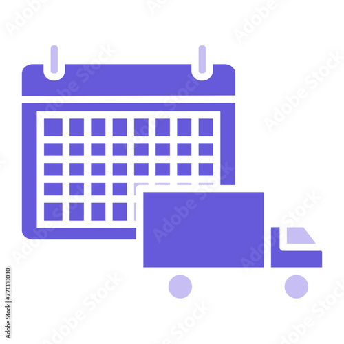 Delivery Schedule Icon of Delivery and Logistics iconset.