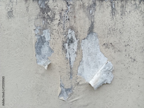 wall with plaster