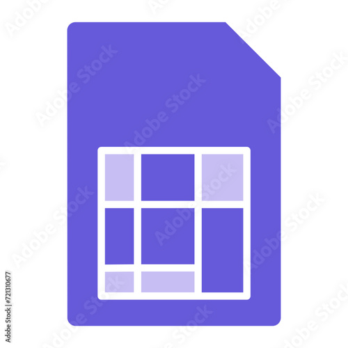 Sim Icon of Electronic Devices iconset.