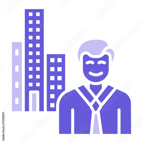 Property Manager Icon of Real Estate iconset.