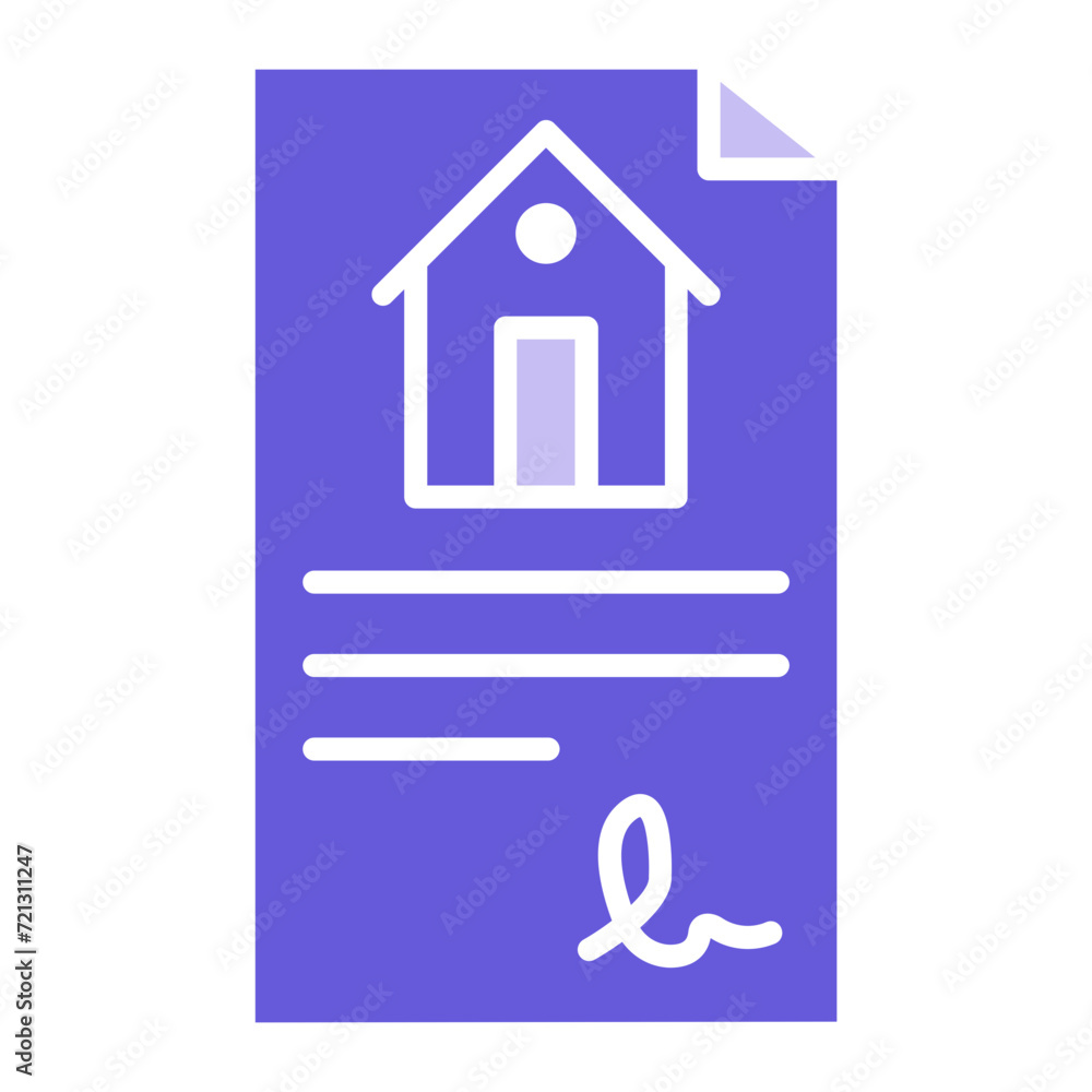 Property Contract Icon of Real Estate iconset. Property Contract Icon of Real Estate iconset.