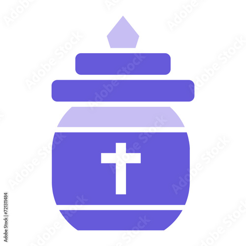 Urn Icon of Funeral iconset.