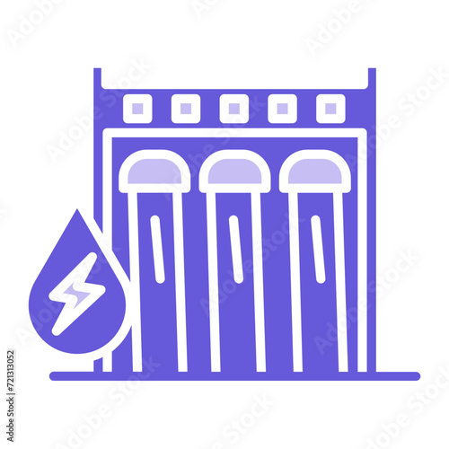 Hydro Power Icon of Sustainable Energy iconset.