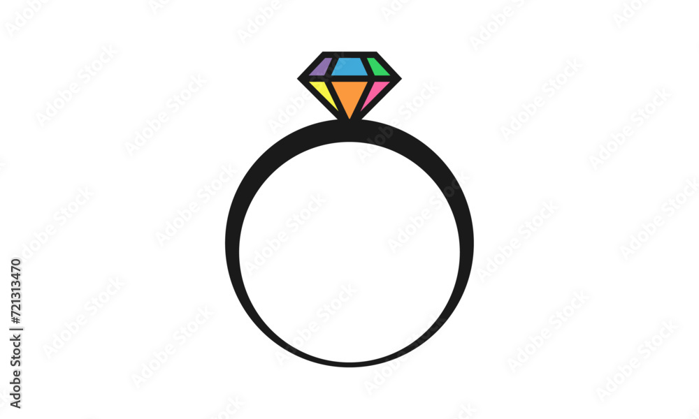 Ring logo, Diamond Ring Logo Ring logo, Diamond Ring Logo